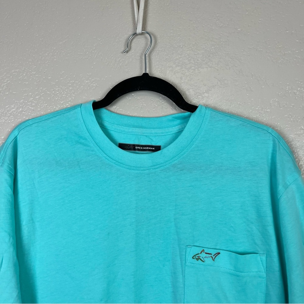Greg Norman men‎ short sleeve classic comfort green shirt size large - Picture 8 of 11